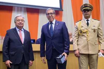 الأمين العام الأممي يكرم جنديا من القوات المسلحة الملكية بذل حياته ضمن قوات حفظ السلام