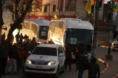 الإفراج عن 96 معتقلا فلسطينيا من سجن "عوفر" في إطار المرحلة الأولى من اتفاق وقف إطلاق النار