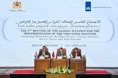 انطلاقا من مسؤوليته التاريخية ورئاسته للجنة القدس، المغرب يعتبر حل الدولتين المفتاح الأساسي لضمان أمن واستقرار المنطقة (السيد بوريطة)