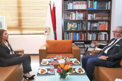 مباحثات جديدة بين المدير العام لوكالة المغرب العربي للأنباء و سفيرة الأردن