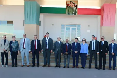 السيد التامك يتباحث مع مساعد كاتب الدولة الأمريكي المكلف بالمكتب الدولي لمحاربة المخدرات وإنفاذ القانون