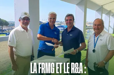 توقيع بروتوكول اتفاقية بين الجامعة الملكية المغربية للغولف ونادي الغولف الملكي القديم بالمملكة المتحدة