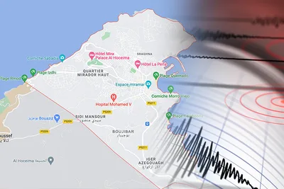 الحسيمة و الدريوش و الناظور : تسجيل هزة أرضية بقوة 5.2 درجات
