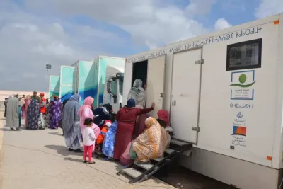 الحوز: أزيد من 700 مستفيد من القافلة الطبية بالإقليم