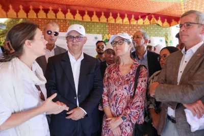 الحوز: السيد بركة يزور مشاريع مائية ويطلع على أنشطة مشروع "المجالات الترابية المستدامة"