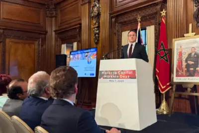 الدار البيضاء، القطب المالي الإفريقي بامتياز، تتألق في قلب الحي المالي للندن