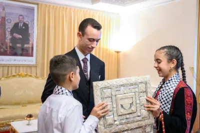 المشاركون في الدورة الـ16 للمخيم الصيفي لوكالة بيت مال القدس الشريف يعربون عن امتنانهم لجلالة الملك