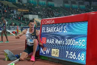 الدوري الماسي (ملتقى باريس/3000 متر موانع): المغربي صلاح الدين بنيزيد يحتل المركز الثاني