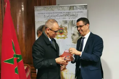 القنصل العام للمملكة بستراسبورغ يبرز الرؤية الملكية في تعزيز التعاون والتضامن الدوليين
