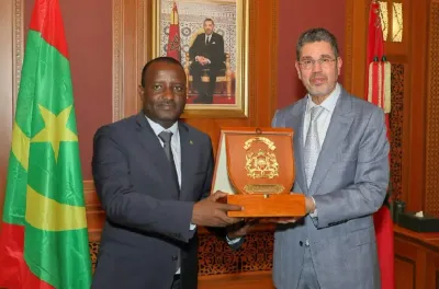 الرباط.. السيد عبد النباوي يجري مباحثات مع وزير العدل الموريتاني