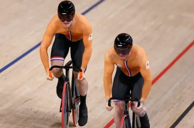 أولمبياد باريس 2024 (دراجات/رجال): هولندا تحطّم الرقم القياسي في سباق السرعة