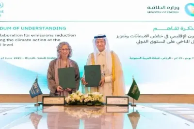السعودية توقع مذكرة تفاهم مع برنامج الأمم المتحدة للبيئة لخفض الانبعاثات وتعزيز الجهود المناخية