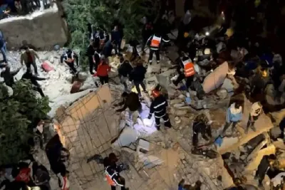 فاس.. مصرع 9 أشخاص جراء انهيار بناية سكنية من عدة طوابق (السلطات المحلية)