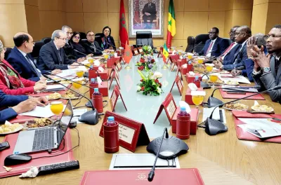 رئيس النيابة العامة يستقبل الرئيس الأول للمحكمة العليا السنغالية