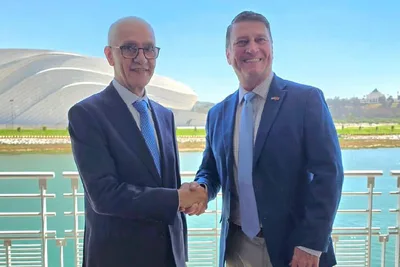 السيد الطالبي العلمي يستقبل وفدا من الكونغرس الأمريكي برئاسة النائب روني جاكسون