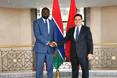 السيد بوريطة يستقبل وزير الشؤون الخارجية الغامبي حاملا رسالة خطية من رئيس غامبيا إلى جلالة الملك