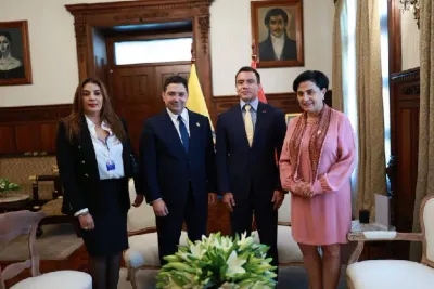 السيد بوريطة يمثل جلالة الملك في حفل تنصيب رئيس الإكوادور