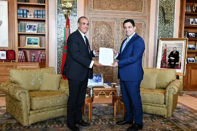 السيد بوريطة يتسلم رسالة خطية موجهة إلى صاحب الجلالة، نصره الله من فخامة الرئيس المصري