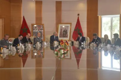 السيد لوديي يستقبل نائب الوزير الأول، وزير الدفاع بجمهورية سلوفاكيا