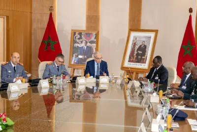 السيد لوديي يستقبل وزير الدولة، وزير الدفاع بجمهورية كوت ديفوار