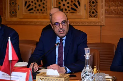 السيد ولد الرشيد يجري مباحثات مع مسؤول برلماني ونقابي مكسيكي