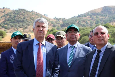 السيد محمد صديقي في زيارة تفقدية للجماعات المتضررة بالحرائق الاخيرة باقليم العرائش