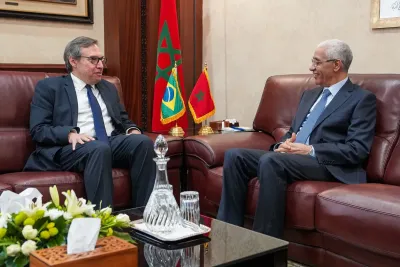السيد الطالبي العلمي يتباحث مع سفير البرازيل بالرباط