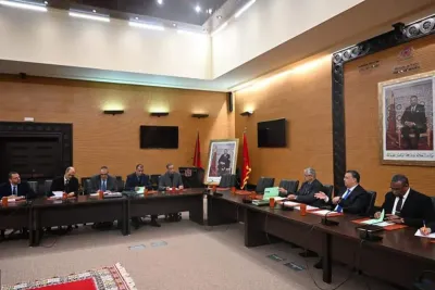 عبد اللطيف وهبي يلتقي بالهيئة الوطنية للعدول