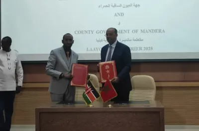 العيون.. توقيع اتفاقية إطار للشراكة بين مجلس جهة العيون الساقية الحمراء ومقاطعة مانديرا بكينيا