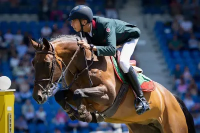 الفارس الكراوي جاد يفوز بالجائزة الكبرى لصاحب الجلالة الملك محمد السادس للقفز على الحواجز بتطوان