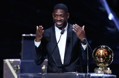 الكرة الذهبية.. ديمبيليه حصل على 73 صوتا من أصل 100