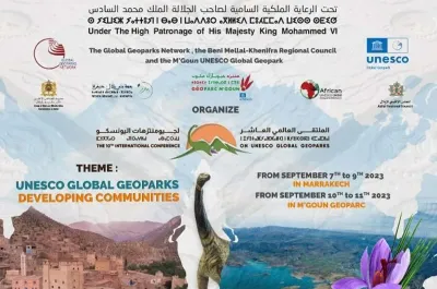 المؤتمر الدولي العاشر حول المنتزهات الجيولوجية لليونسكو: افتتاح الأشغال بمراكش
