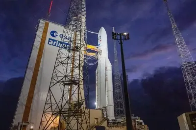 المسبار الأوروبي جوس يحقق سابقة عالمية بمروره قرب القمر والأرض في رحلته إلى المشتري