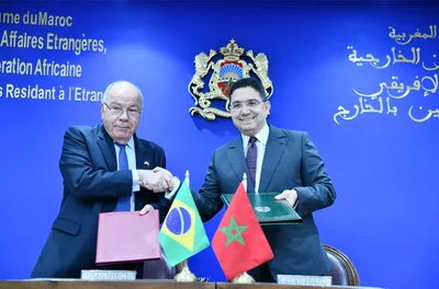 البرازيل تعبر عن تقديرها للدور الريادي لجلالة الملك بإفريقيا وتشيد بدينامية الانفتاح والتحديث بالمغرب تحت القيادة المتبصرة لجلالته (بيان مشترك)