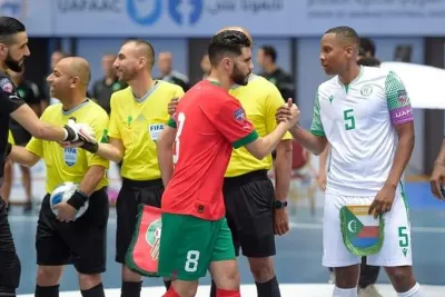 كأس العرب لكرة الصالات 2023: أسود القاعة يهزمون جزر القمر في أولى مبارياتهم