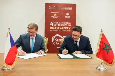 المغرب- جمهورية التشيك.. توقيع مذكرة تفاهم لتعزيز التعاون في مجال السلامة الطرقية