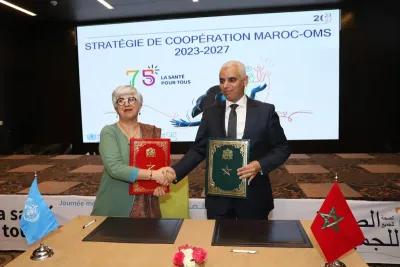 المغرب ومنظمة الصحة العالمية يوقعان استراتيجية التعاون 2023-2027