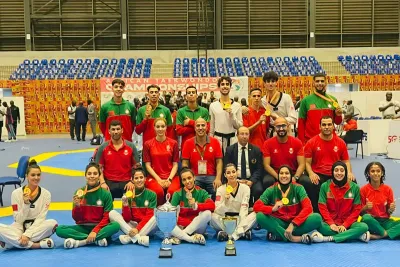 المغرب يحرز لقب بطولة إفريقيا للتايكوندو 2023