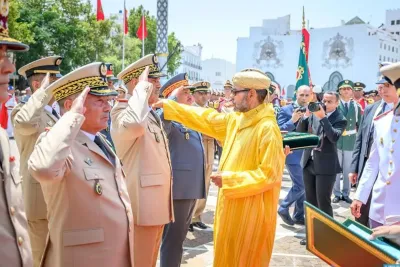 جلالة الملك يترأس بتطوان حفل أداء القسم للضباط المتخرجين من المدارس العليا العسكرية وشبه العسكرية
