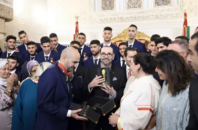 جلالة الملك محمد السادس يزف خبرا سعيدا للشعب المغربي بخصوص تنظيم المونديال
