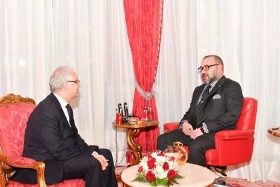 برقية تهنئة من جلالة الملك إلى نزار بركة بمناسبة إعادة انتخابه أمينا عاما لحزب الاستقلال