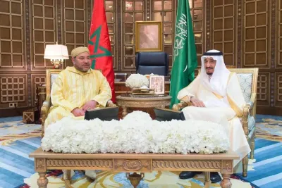 جلالة الملك يتوصل ببرقية تهنئة من خادم الحرمين الشريفين بمناسبة عيد العرش المجيد