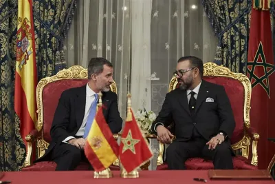 برقية تهنئة إلى جلالة الملك من عاهل إسبانيا فيليبي السادس بمناسبة عيد العرش المجيد