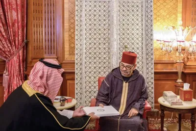 جلالة الملك يستقبل صاحب السمو الملكي الأمير تركي بن محمد بن فهد بن عبد العزيز آل سعود مبعوث خادم الحرمين الشريفين حاملا رسالة لجلالته