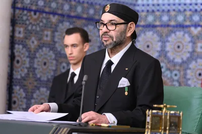 برقية تعزية ومواساة من جلالة الملك إلى الرئيس الأمريكي على إثر الحرائق التي اجتاحت جزيرة ماوي