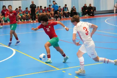 كرة القدم داخل القاعة لأقل من 19 سنة.. المنتخب المغربي يتعادل مع نظيره الإسباني (6-6)