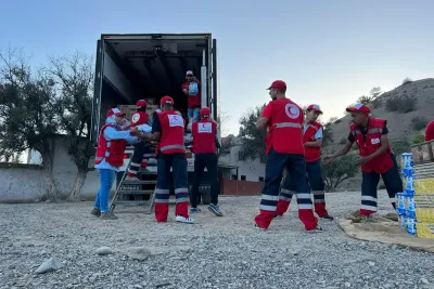 الهلال الأحمر المغربي يواصل تدخلاته الميدانية بإقليم تارودانت لمساعدة المتضررين