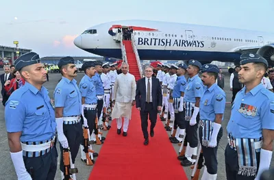 رئيس الوزراء البريطاني في زيارة للهند لتعزيز الشراكة الاقتصادية