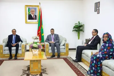 الوزير الأول الموريتاني يبحث مع سفير المملكة بنواكشوط سبل تعزيز التعاون بين البلدين