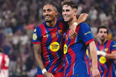 برشلونة يبلغ نهائي كأس السوبر بخماسية في مرمى أتلتيك بلباو